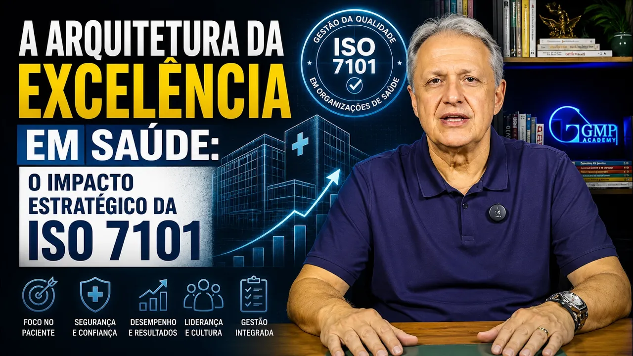 A Arquitetura da Excelência em Saúde: O Impacto Estratégico da ISO 7101 ISO 7101: Como integrar do operacional ao estratégico na Saúde